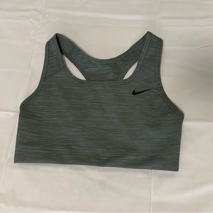 Gray Nike Swoosh Bra Size XS